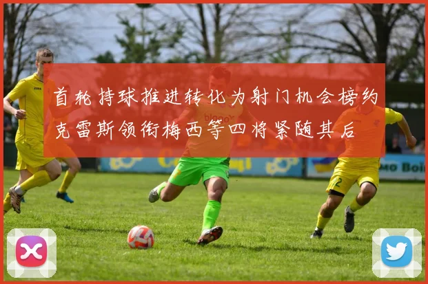 首轮持球推进转化为射门机会榜约克雷斯领衔梅西等四将紧随其后